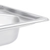 Half-size 2 ½-inch-deep Super Pan® stainless steel Super Shapes hexagon wild pan