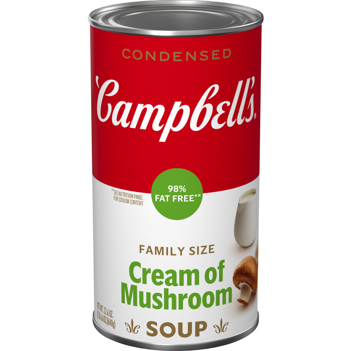 Family Size 98% Fat Free Cream Of Mushroom Soup