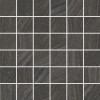 Norris Black 2×2 Mosaic Matte