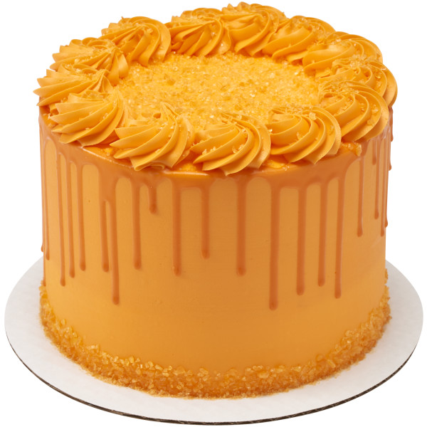 Orange Cake Drip