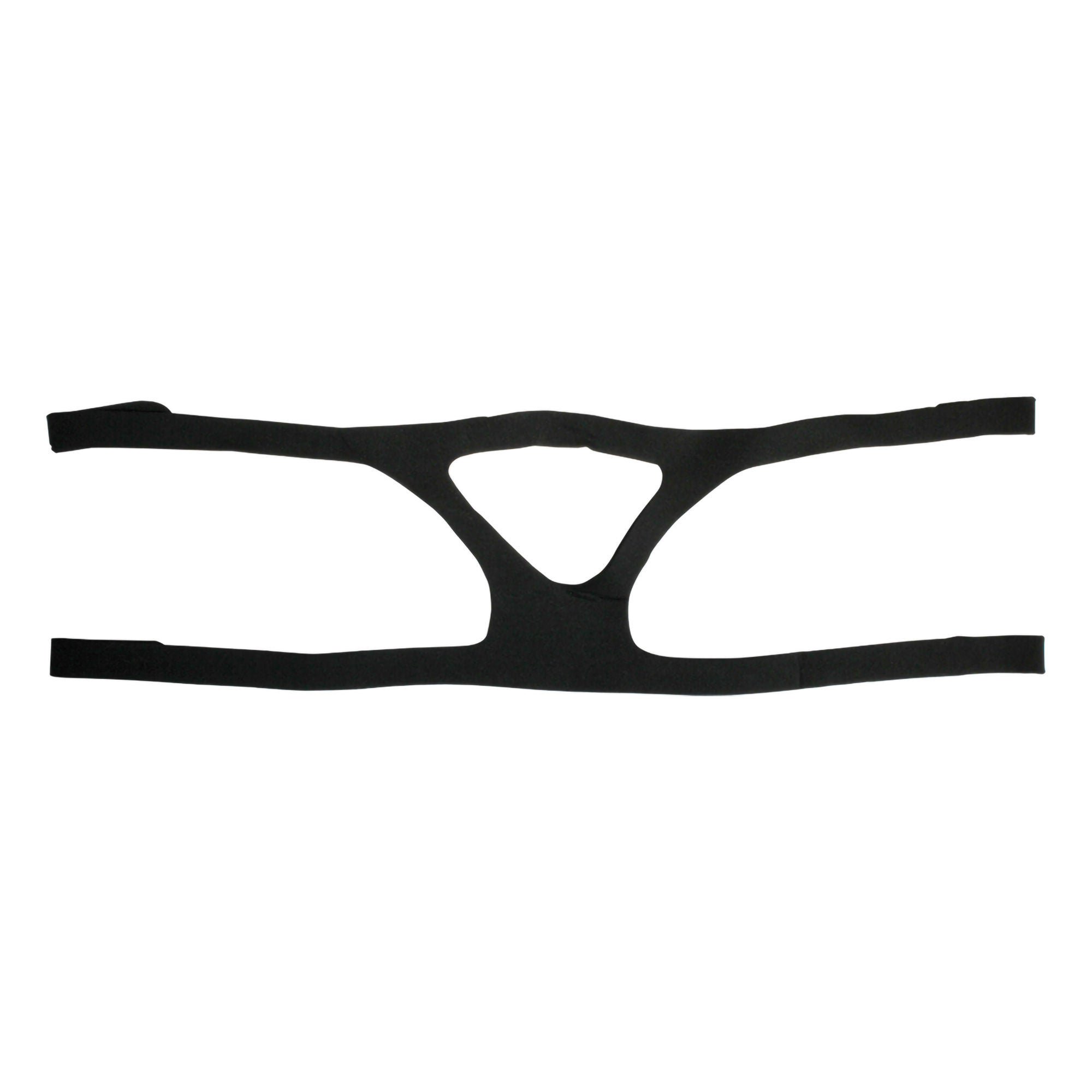 Sunset Healthcare HEADGEAR, CPAP UNIV 4POINT W/STRAP BLK REG