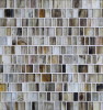 Haisen Sorrel 13×14 Barcode Mosaic Silk
