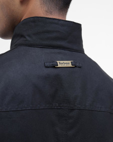 Ogston Waxed Jacket Black-Classic