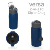Genesis 18 ounce Vacuum Insulated Stainless Steel Tumbler, Indigo slideshow image 11 Genesis 18 ounce Vacuum Insulated Stainless Steel Tumbler, Indigo slideshow image 11