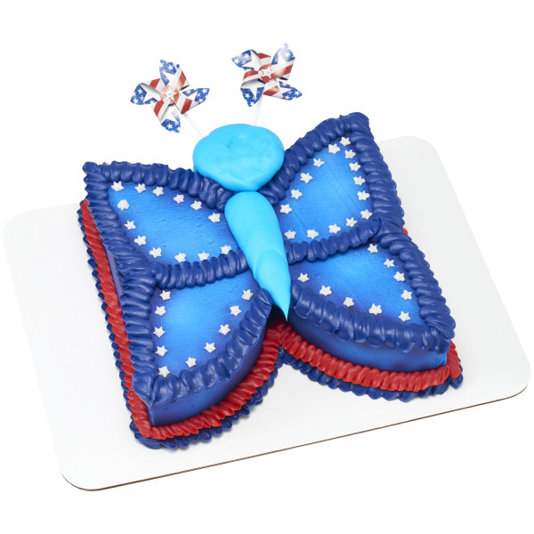 Red, White and Blue Pinwheel DecoPics®