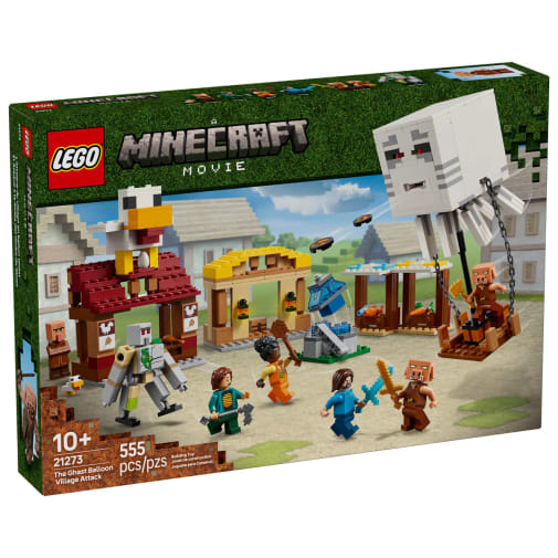 LEGO Minecraft The Ghast Balloon Village Attack (21273)