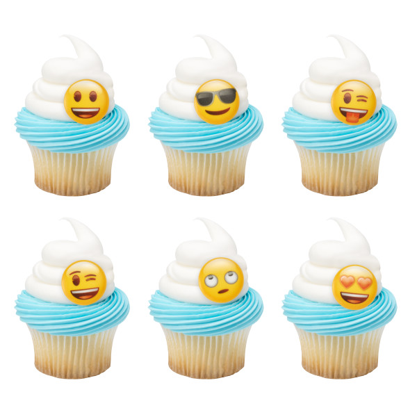 emoji™ Mood Assortment Cupcake Rings