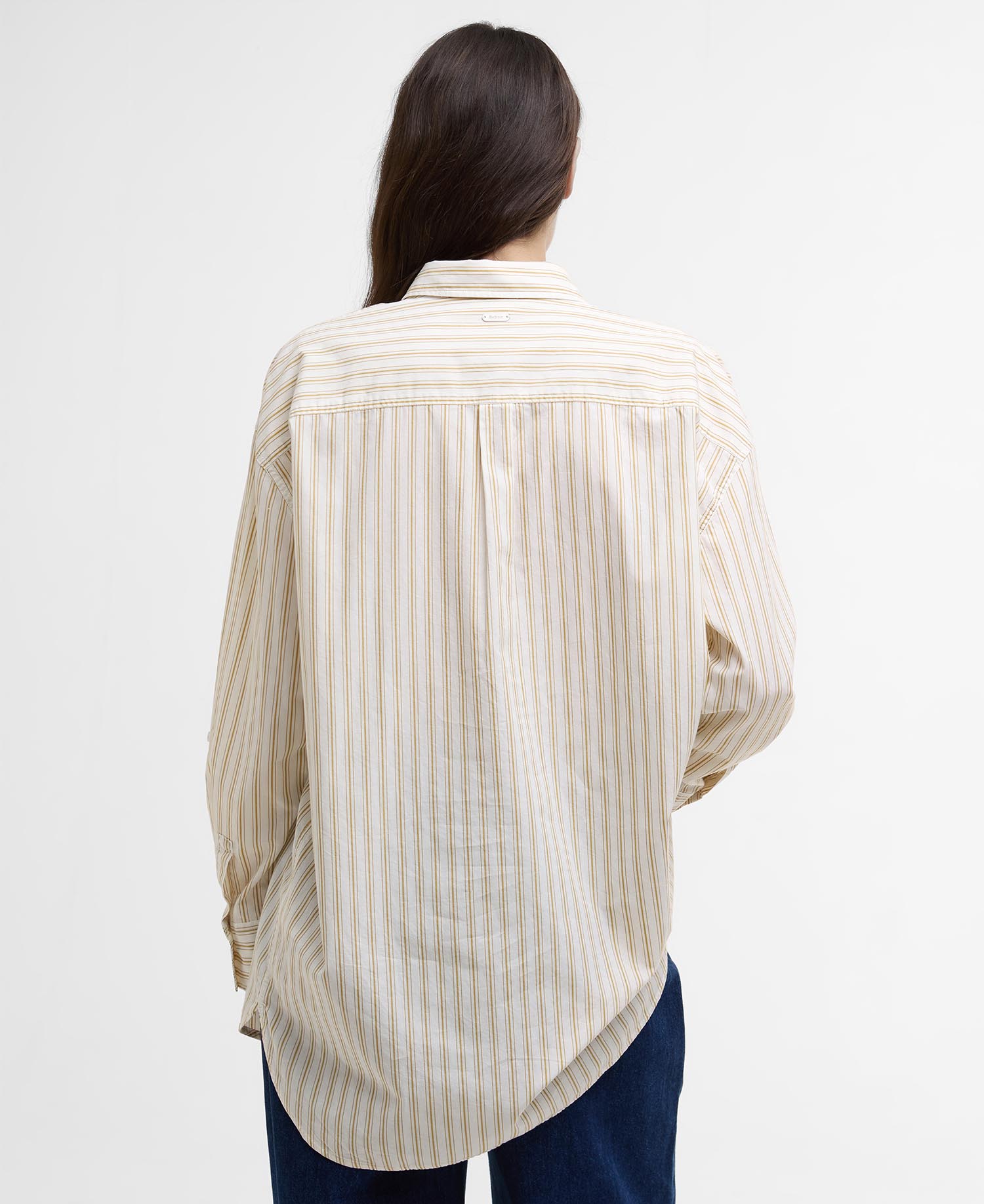 Camicia Mille con motivo a righe dalla vestibilità comoda image number 2
