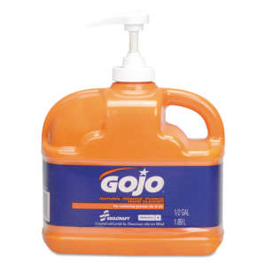 NSN8520015220840, AbilityOne®, GOJO SKILCRAFT, Natural Orange Pumice Liquid Soap,  0.5 gal Bottle