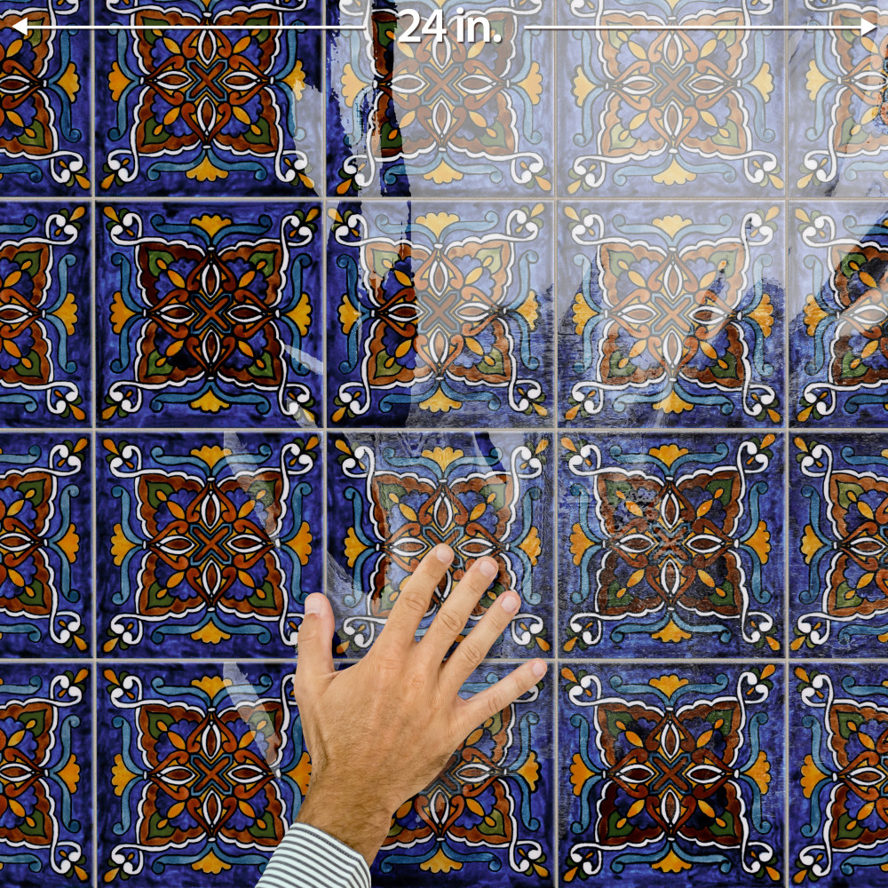 Provincial Deco Prado 6 in. x 6 in. Porcelain Wall Tile