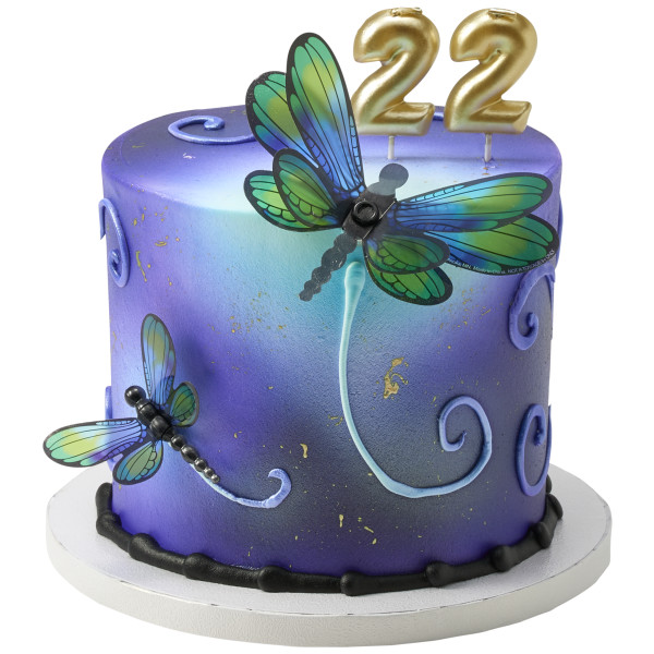 Dragonfly and Butterfly Layon