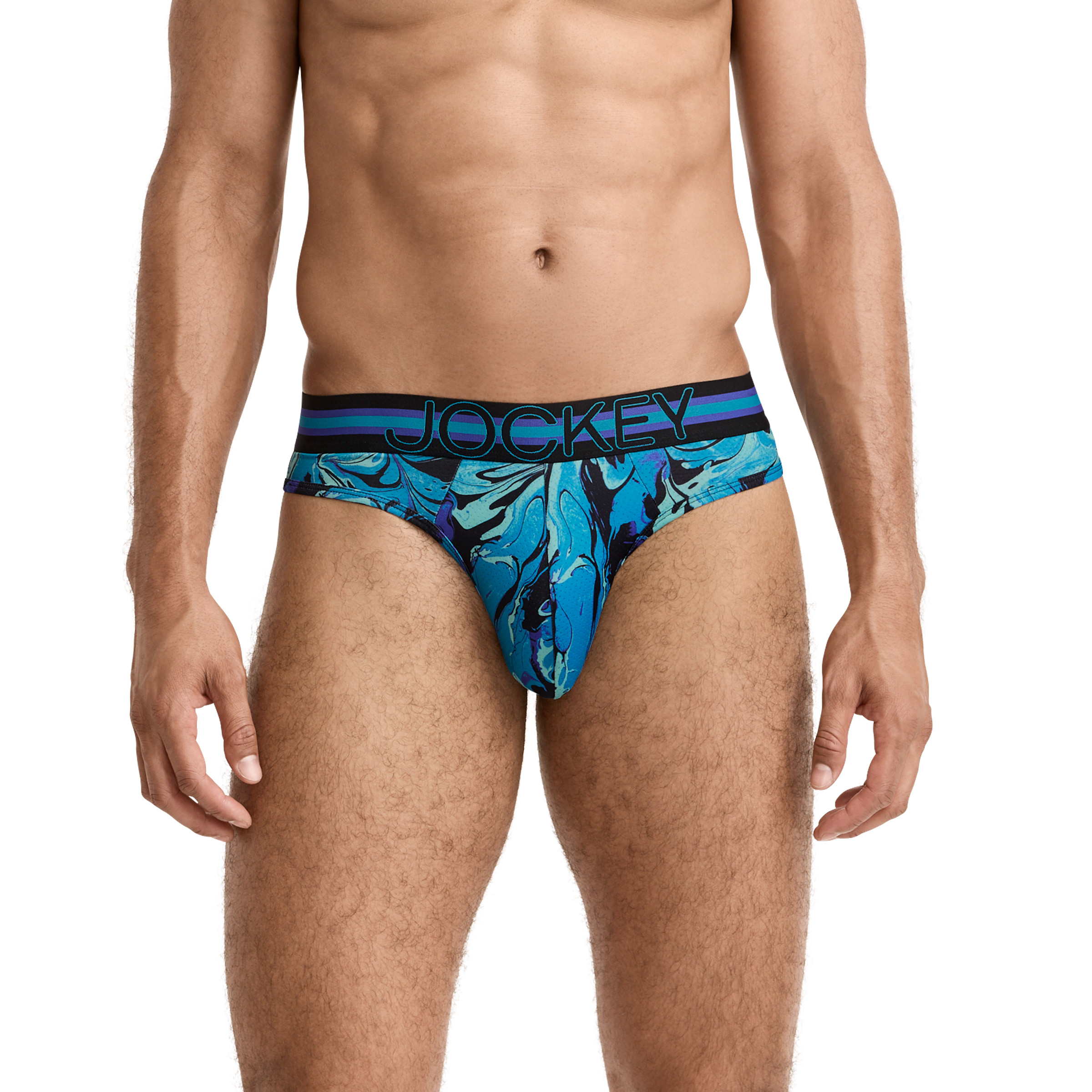 Jockey Sport Men's Stability Pouch Microfiber Thong - Picture 47 of 58
