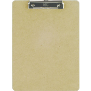 Recycled Clipboard, Letter Size, Wood, Low Profile Clip