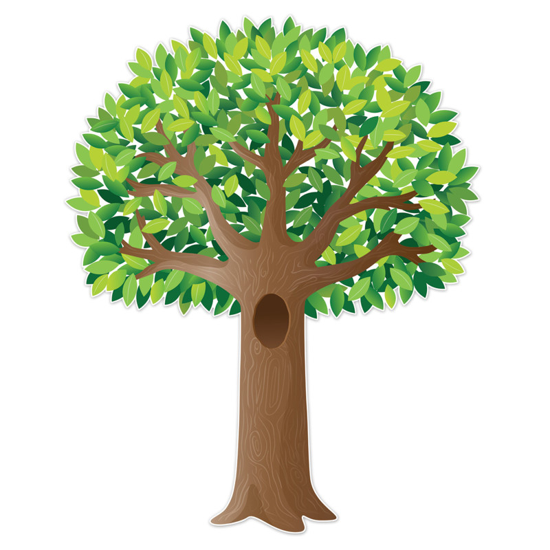 Apple Time Jumbo Tree Bulletin Board Set, 10 Pieces