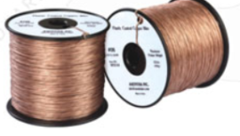 No. 4 Coated Copper Wire, for 25 lb, 750'