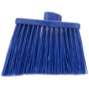 Carlisle, Sparta®, 12in, Color Coded Unflagged Broom Head, Polypropylene Bristles, Blue