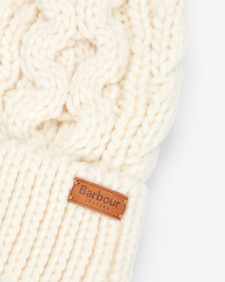 Penshaw Cable-Knit Beanie Cloud