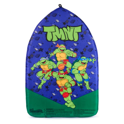 SwimWays Teenage Mutant Ninja Turtles Kickboard, Swimming Aid for Children, Exercise Training Board for Kids to Learn to Swim, TMNT Pool Accessories, Kids Pool Toys, Ages 5 & Up
