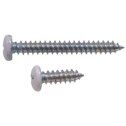 Hardware Essentials Shelf Bracket Screws White