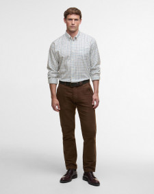 Ashton Regular Long-Sleeved Shirt Mallard Green