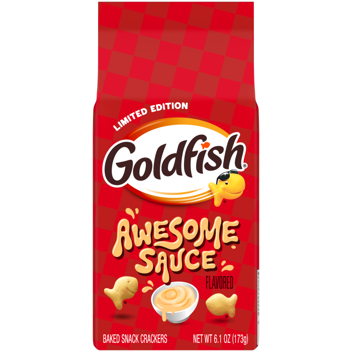 Awesome Sauce Flavored Baked Snack Crackers