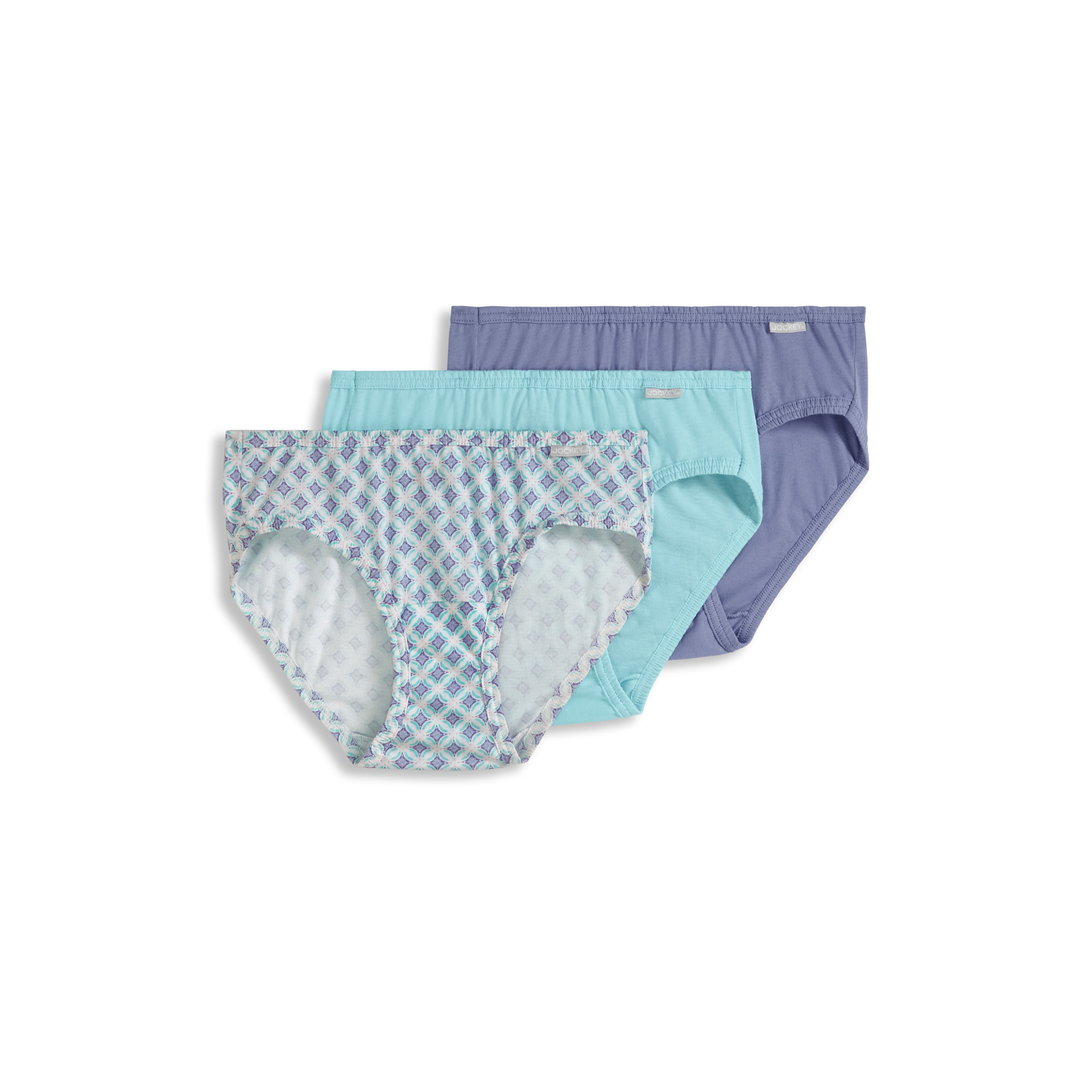 Jockey Women's Plus Size Elance Bikini - 3 Pack - Picture 22 of 30