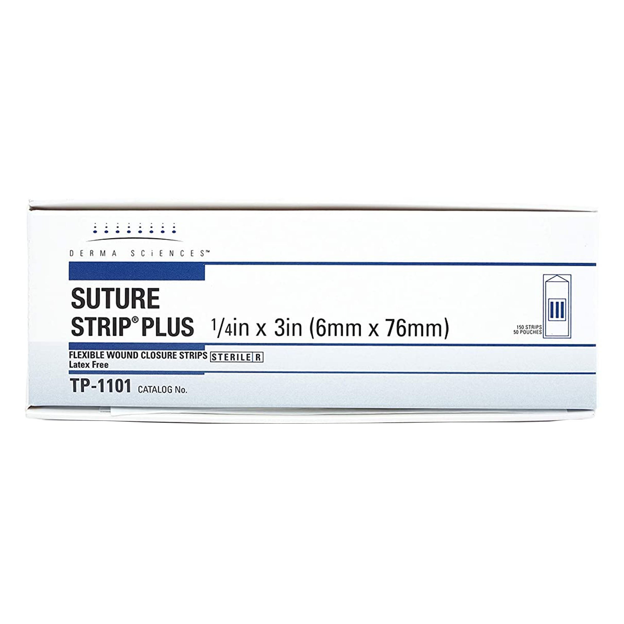 Gentell CLOSURE, SKIN 1/4"X3" (3/PK 50PK/BX)
