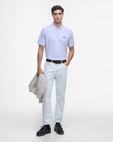 Lightweight Pique Essential Polo Shirt Thistle