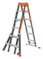 Select Step Ladder Fiberglass Model Adjustable 6-10 ft. Type IAA-375 lbs. Rated