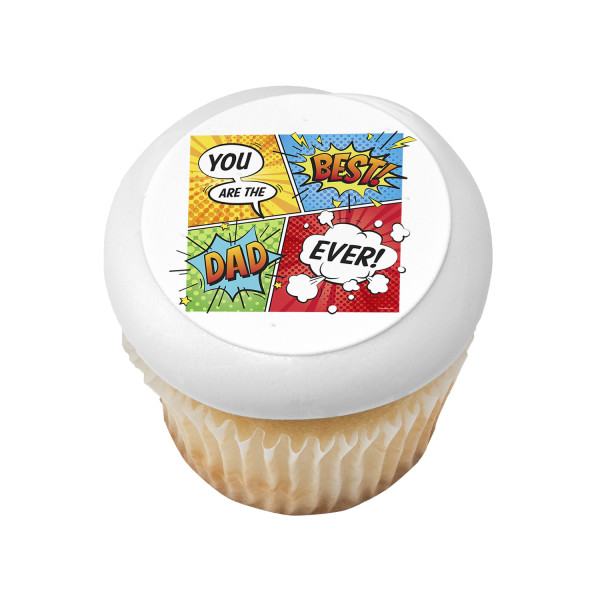 Best Dad Ever! PhotoCake® Edible Image®