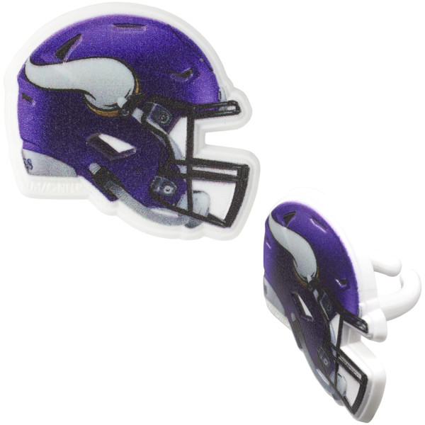 NFL Team Helmet Cupcake Rings
