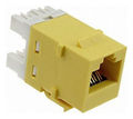 SL110 Series Modular Jack 8-Position RJ45 category 5e T568A/T568B Unshielded Without Dust Cover Green