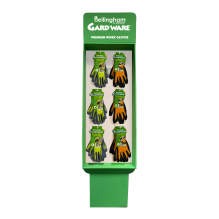 Bellingham Free Standing Corrugated 6 Peg Display Premium  Gard Ware® Garden Glove, 72 Pairs