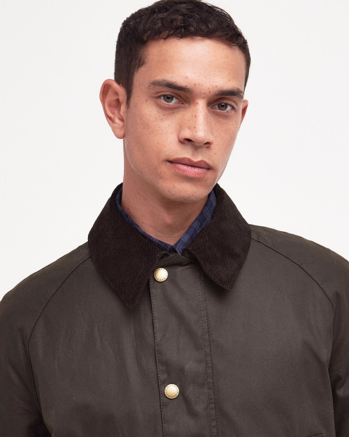 Ashby Waxed Jacket Olive