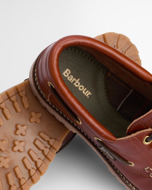 Re-Engineered Deck Boat Shoes Tan