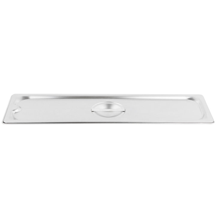 Half-long-size Super Pan 3® solid stainless steel cover