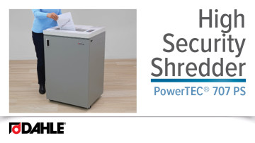 <big><strong>PowerTEC® 707 PS</strong></big><br>High Security Shredder
