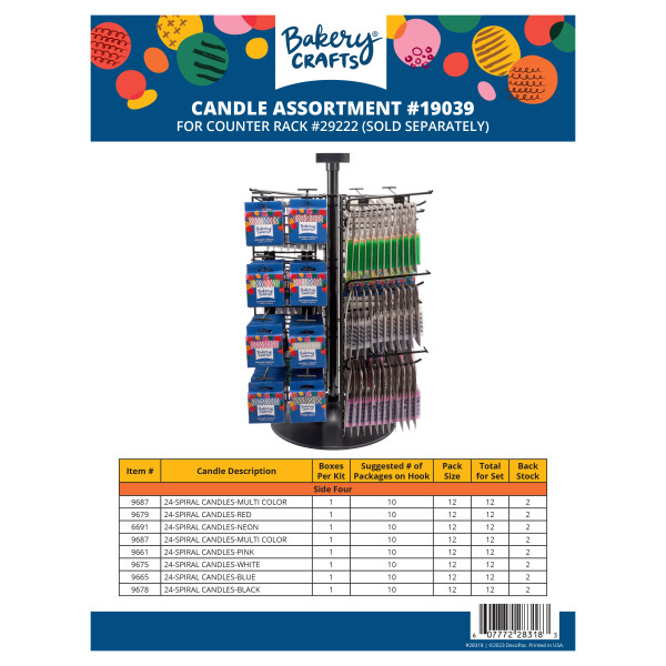 Candle Assortment 19039 Flyer