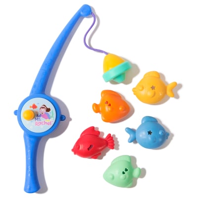 Ms. Rachel Official Counting Fishes Playset with 5 Floatable Toy Fish, Educational Toys & Toddler Toys for Girls & Boys Ages 2-3+ Years