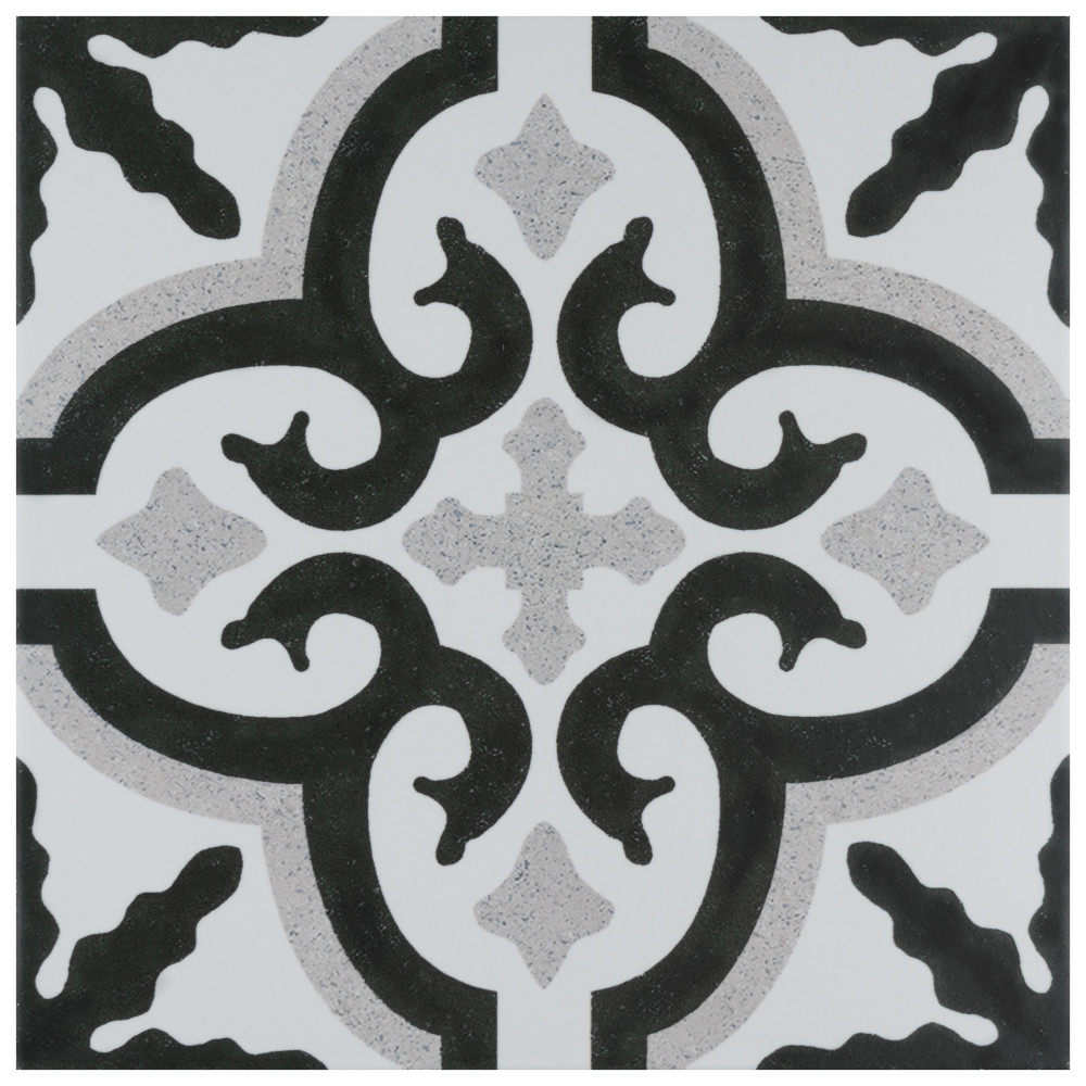 Jaen 9-3/4 in. x 9-3/4 in. Porcelain Floor and Wall Tile