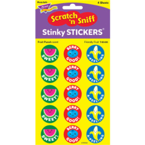 Friendly Fruit/Fruit Punch Stinky Stickers&reg;, 60 ct.