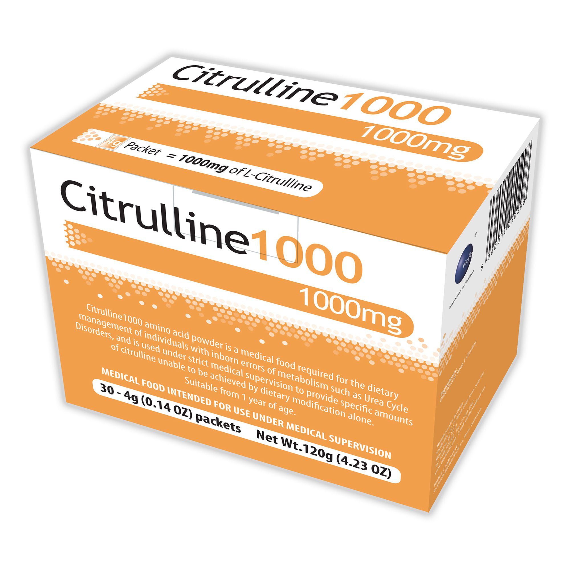 Citrulline1000 Medical Food for the Dietary Management of Urea Cycle Disorders