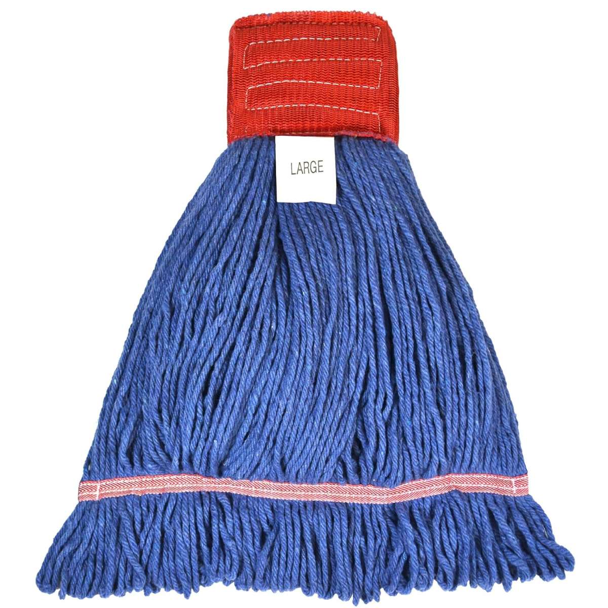 HIGH PERFORMANCE, LARGE,   LOOPED-END WET MOP 5&#39; HEADBAND 