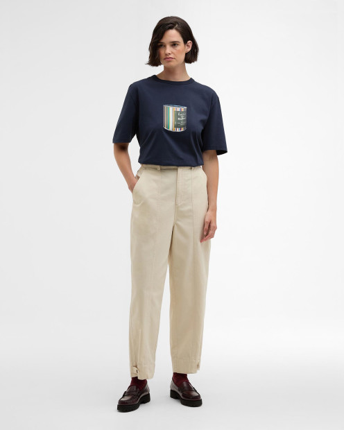 Paul Smith loves Barbour Wax Can Graphic T-Shirt Champion Blue