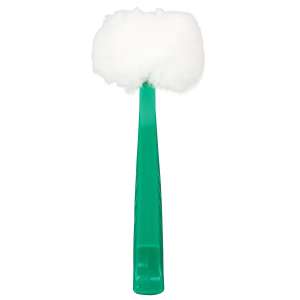Impact, 4.5in, Duralon Toilet Bowl Mop, Polypropylene Bristles, Green