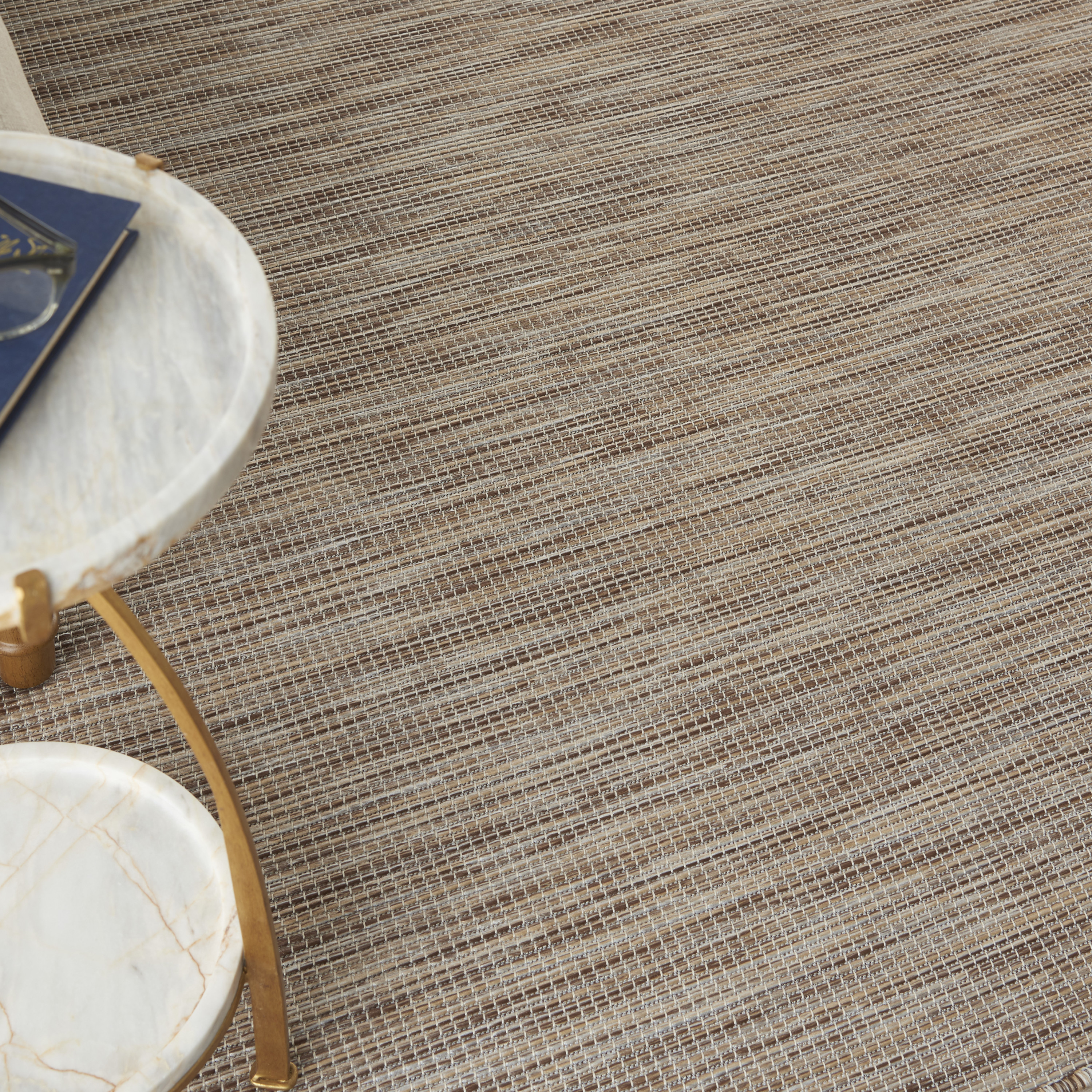 Nourison Positano 4' x 6' Beige Modern Rug