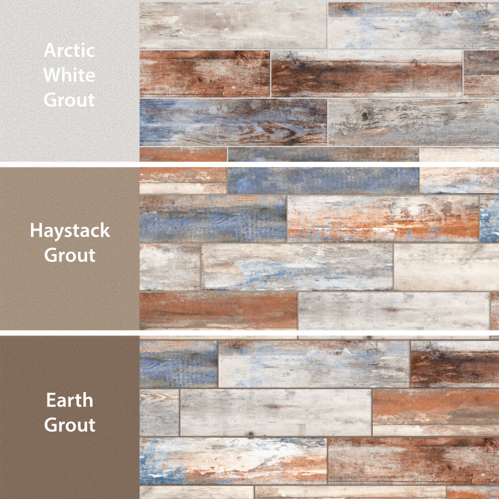 Valor 5-7/8 in. x 23-5/8 in. Porcelain Floor and Wall Tile