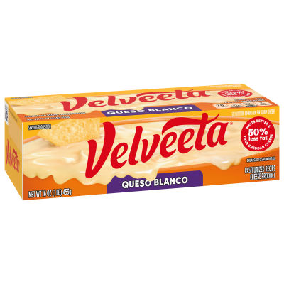 Velveeta Queso Blanco Cheese, 16 oz Block
