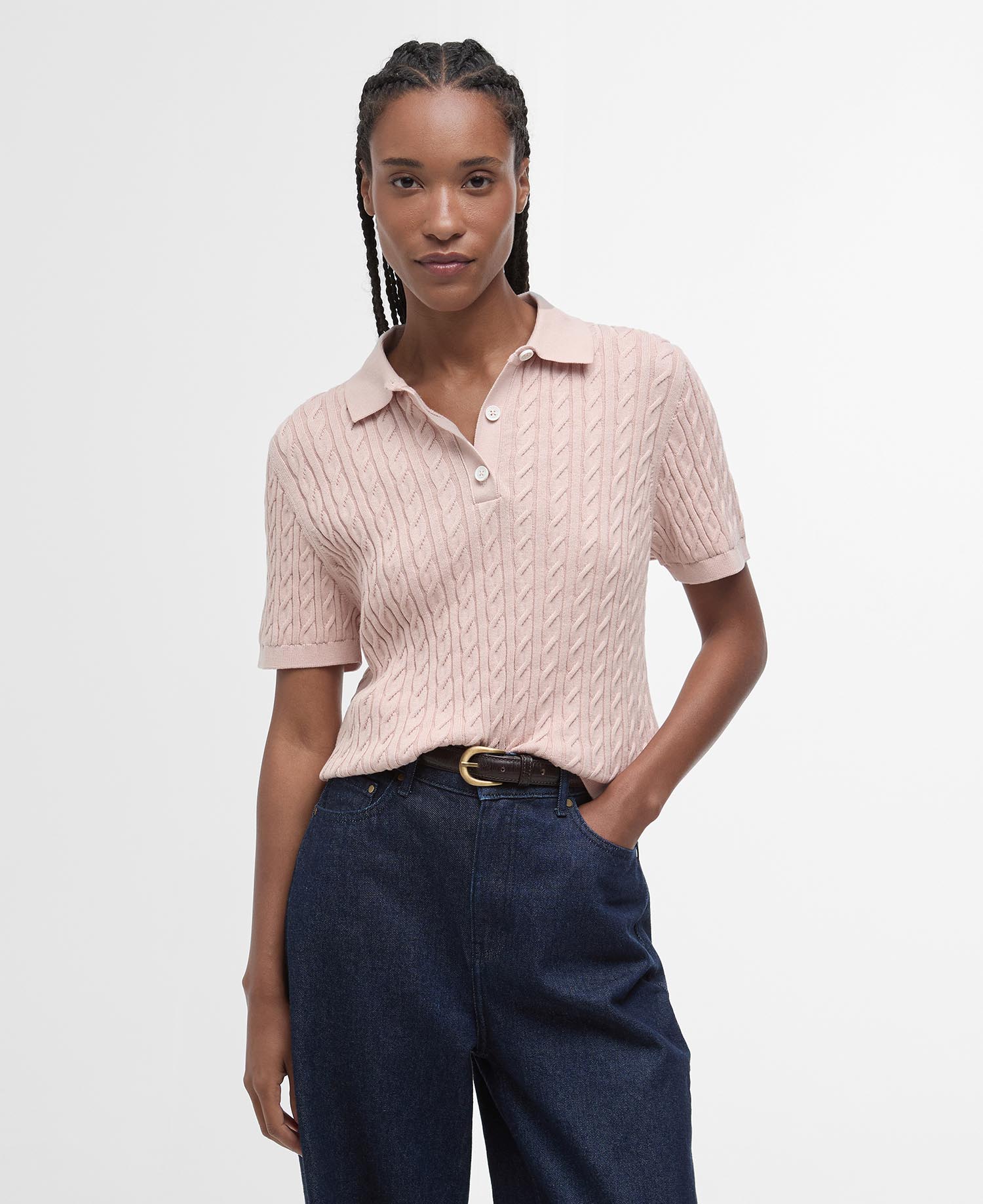 Hartland Knitted Polo Shirt image number 0