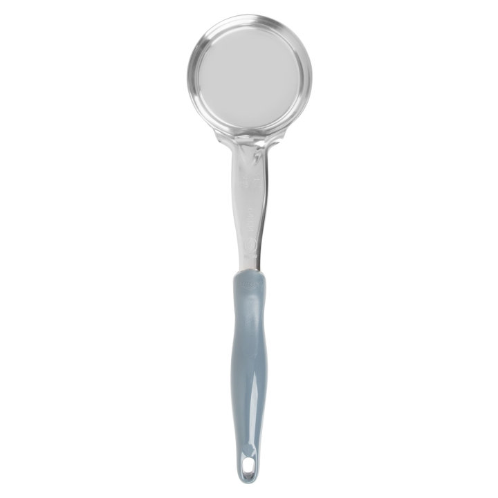 4-ounce one-piece heavy-duty solid round Spoodle® utensil with gray nylon handle